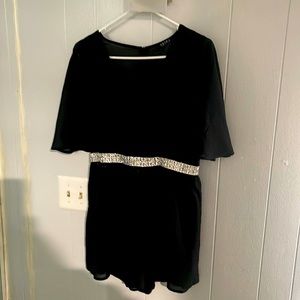 Akira black romper